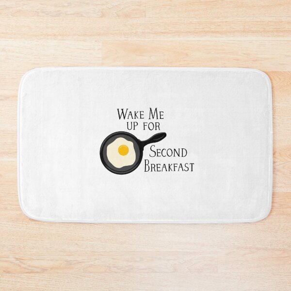 Item preview, Wake Me Up For Second Breakfast designed and sold by BetweenTheBooks.
