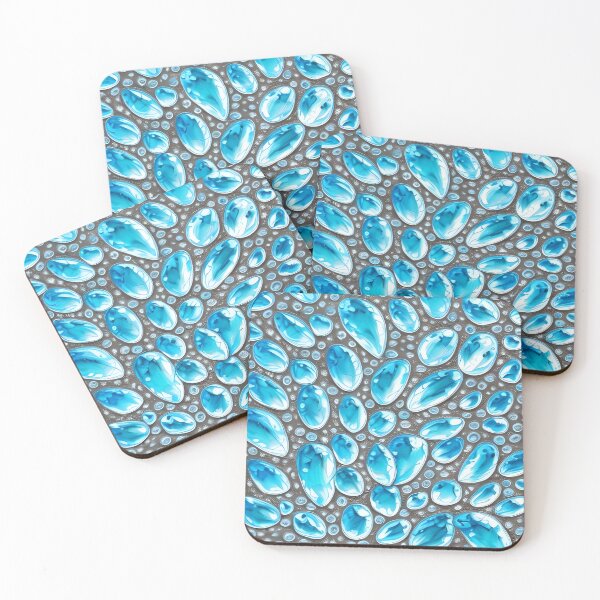 Item preview, Blue Topaz Inspired Design With A Touch Of Silver (06) designed and sold by DEBPIX.