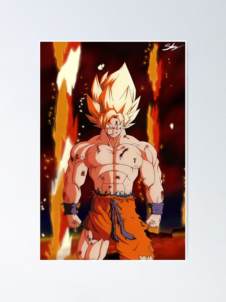 Poster Dragon Ball Z - SS Goku, Wall Art, Gifts & Merchandise