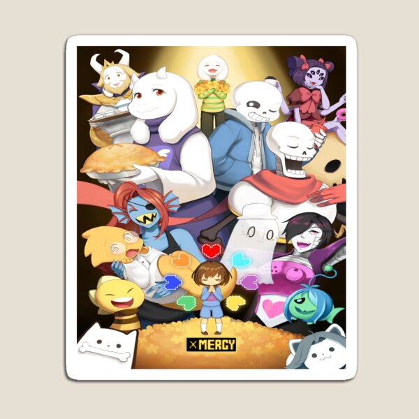 Undertale Magnet for Sale by nakazawahosack