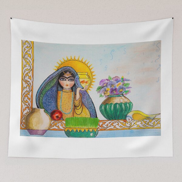 Item preview, Persian New Year, Nowruz, Nooroz, نوروز مبارک, تبریک سال نو ایرانی designed and sold by PersianGallary.