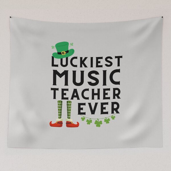 Item preview, Music Teacher Ever Elf For St Patrick And Luckiest Music Teacher As A Luckiest Music Teacher Ever    designed and sold by Funwithmusic.