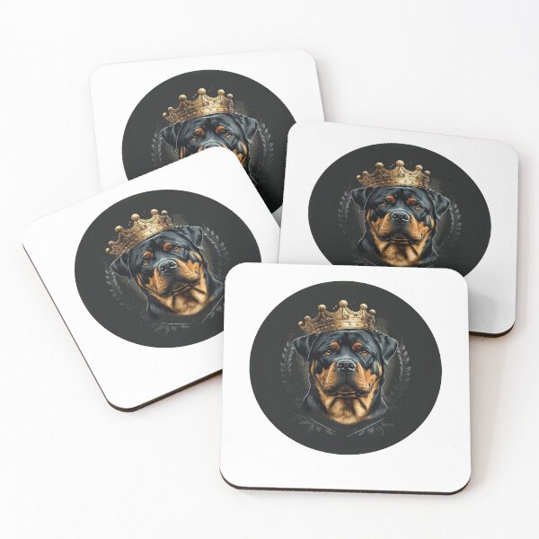 Item preview, Rottweiler Dog with Crown designed and sold by k3rstman1.