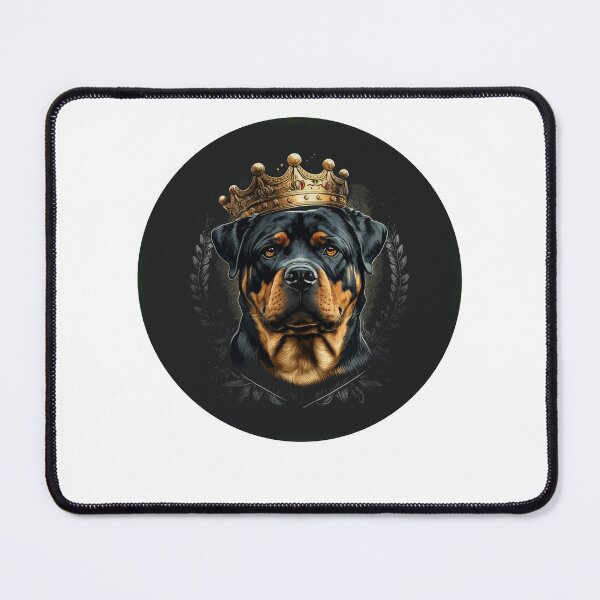 Item preview, Rottweiler Dog with Crown designed and sold by k3rstman1.