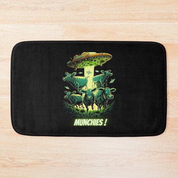 Item preview, Munchies! Aliens Beaming Up Cows  designed and sold by StayCreepy13.