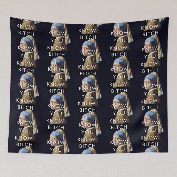 Item preview, RIHANNA POSE  THE GIRL WITH THE PEARL EARRING     designed and sold by sedPrints.