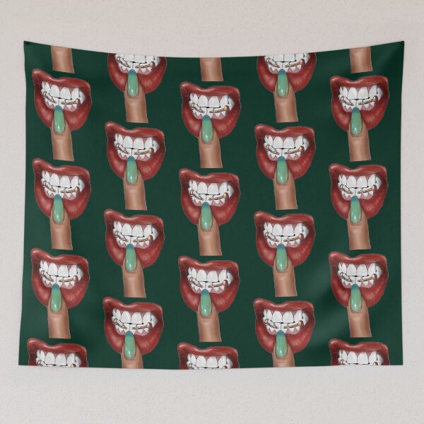 Item preview, RIHANNA mouth    designed and sold by sedPrints.