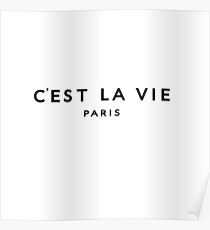 paris tshirt Poster