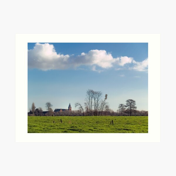Belzele; Belgium Art Print