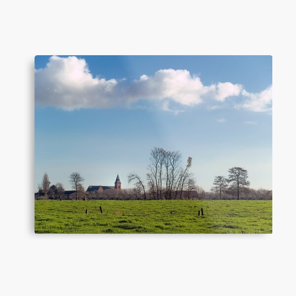 Belzele; Belgium Metal Print