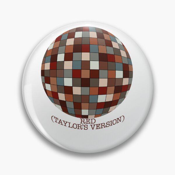 Item preview, red taylors version inspired disco ball designed and sold by spicystylesco.