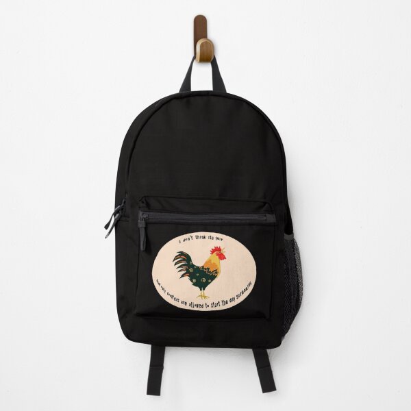 Item preview, I don't think it's fair that only roosters are allowed to start the day screaming designed and sold by Lyngianni.