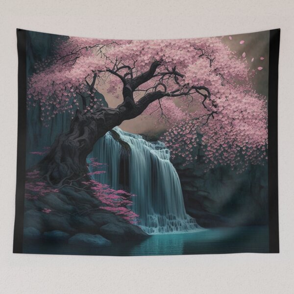 Item preview, Cherry Blossom Waterfall designed and sold by BeachBumPics.