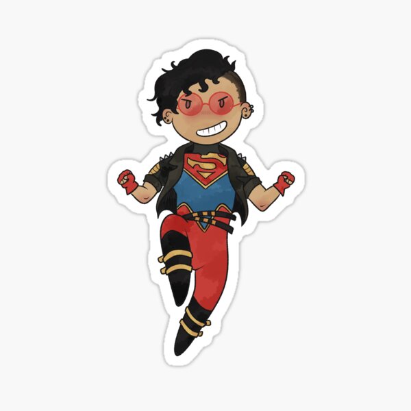 1989 Superboy DC Comics outlets Large Sticker