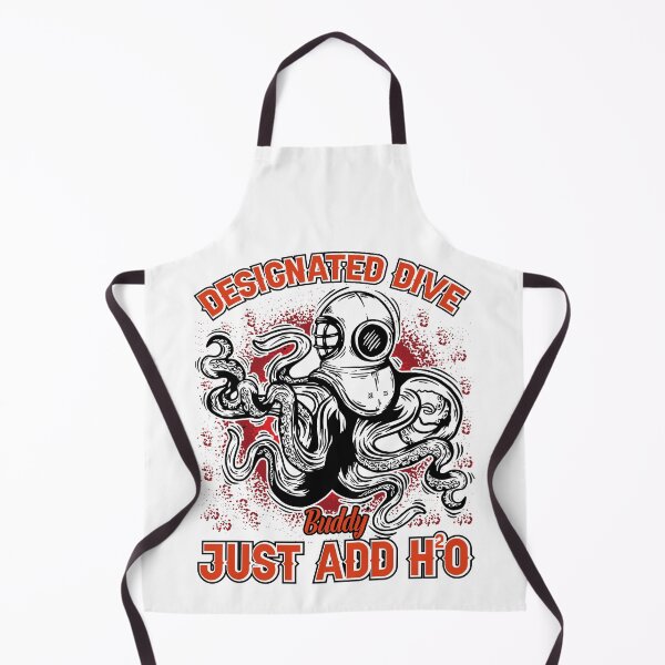 Item preview, Designated Dive Buddy Just Add H2O - Funny Gifts for Octopuses Lovers by FanityPrints designed and sold by FanityPrints.