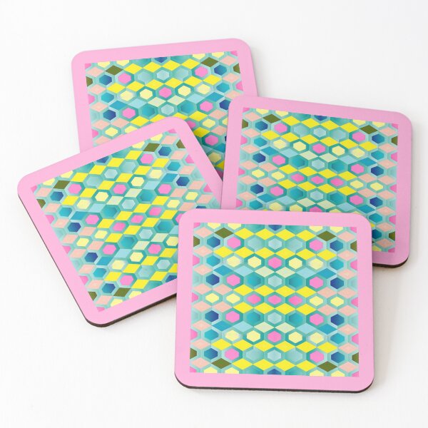 Item preview, Dodecahedron Mosaic Seamless Pattern design designed and sold by CoyoteGifts.
