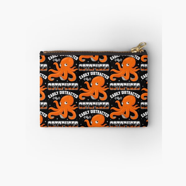 Item preview, Easily Distracted By Octopuses  - Funny Gifts for Octopuses Lovers by FanityPrints designed and sold by FanityPrints.
