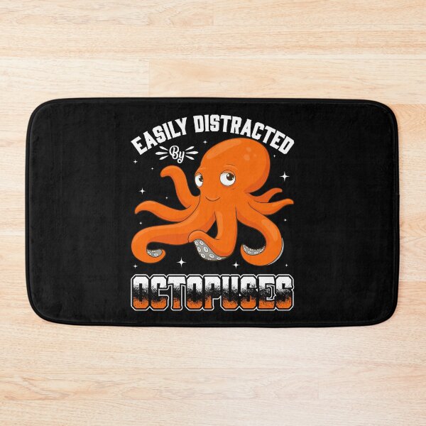 Item preview, Easily Distracted By Octopuses  - Funny Gifts for Octopuses Lovers by FanityPrints designed and sold by FanityPrints.