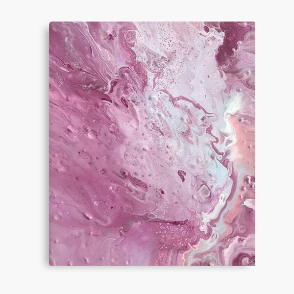 Acrylic Pour 3 Metal Print