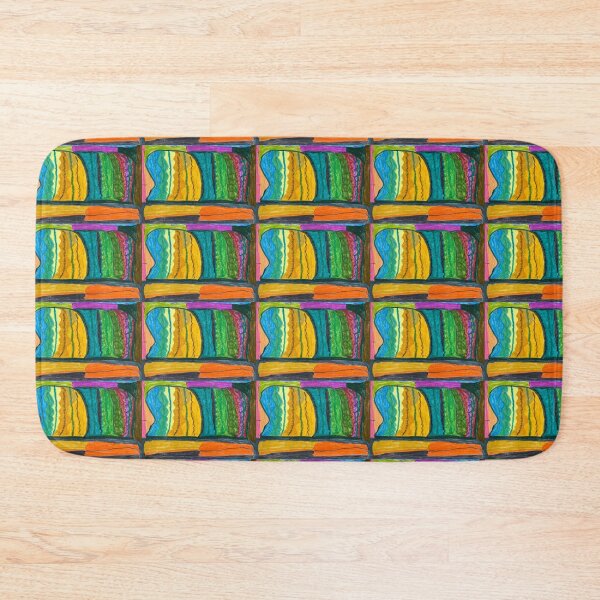 Item preview, Colourful Mountain With Greens and Blues designed and sold by PodmenikArt.