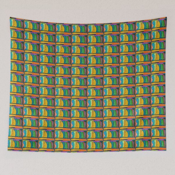 Item preview, Colourful Mountain With Greens and Blues designed and sold by PodmenikArt.