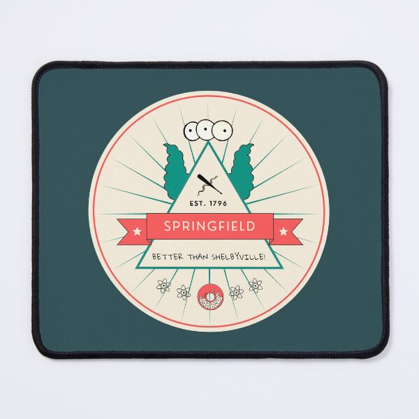 Item preview, Springfield coaster - red designed and sold by Lucrezia Corti.