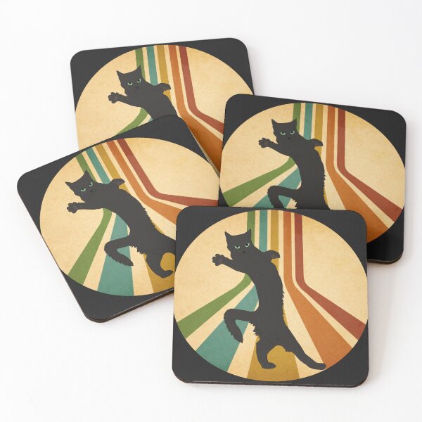 Item preview, Retro Black Cat designed and sold by Ashley Gagnon.