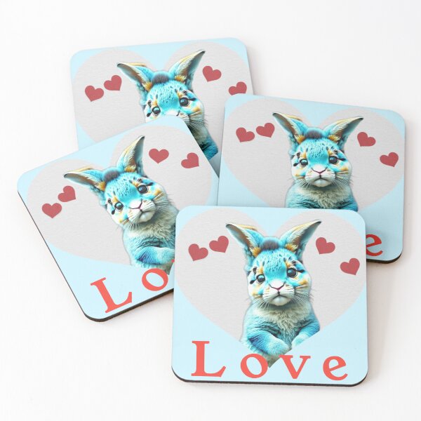 Item preview, rabbit in love designed and sold by Merelita.
