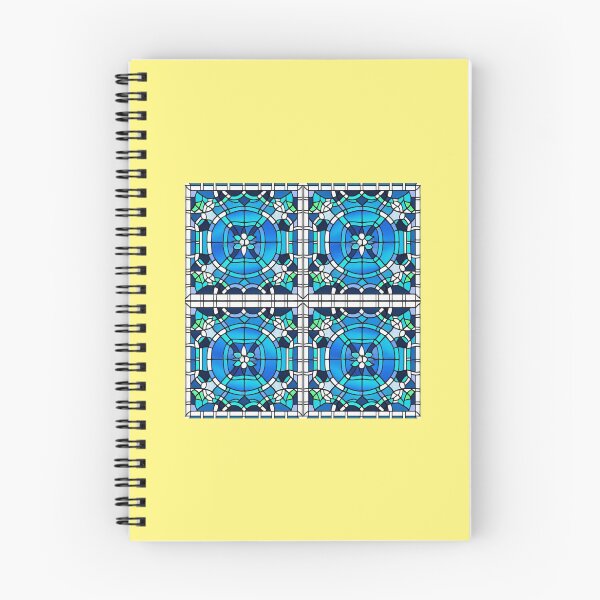 Item preview, An Underwater Scene in Stained Glass Style Seamless Pattern design designed and sold by CoyoteGifts.