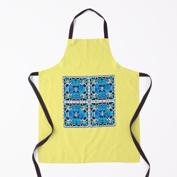 Item preview, An Underwater Scene in Stained Glass Style Seamless Pattern design designed and sold by CoyoteGifts.