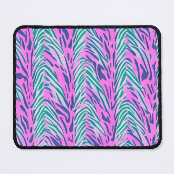 Item preview, Pink Green Blue Zebra Stripes designed and sold by GSquaredDesigns.
