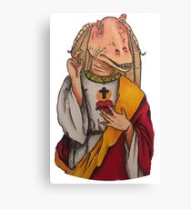 Jar Jar Binks meesa Canvas Print