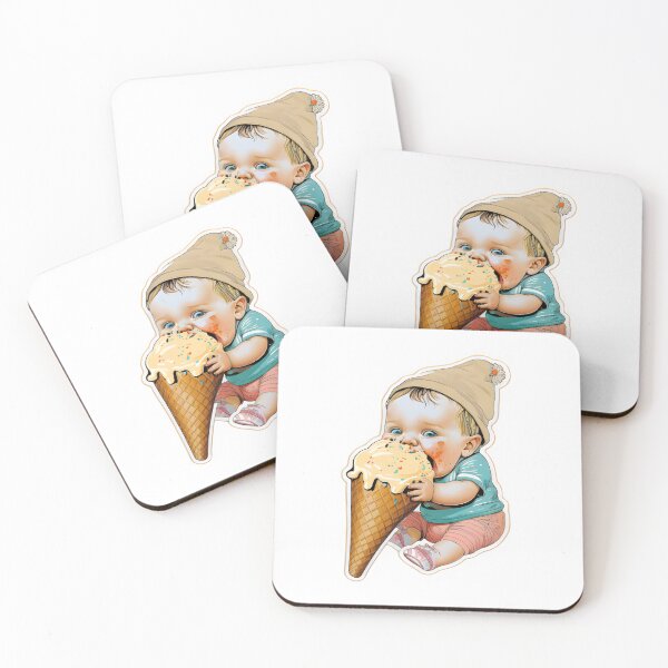 Item preview,  Baby eats ice Cream designed and sold by mtamri.
