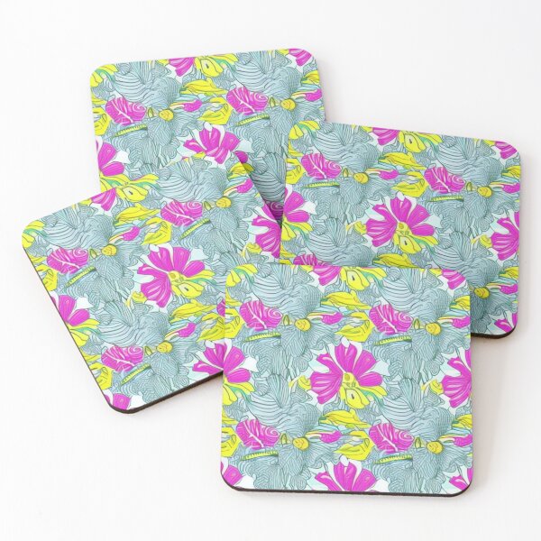 Item preview, Pink and Yellow Floral Concept designed and sold by GSquaredDesigns.