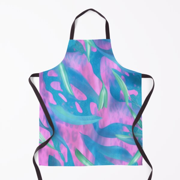 Item preview, Rainbow Vibrant Pink Green Blue Waves designed and sold by GSquaredDesigns.
