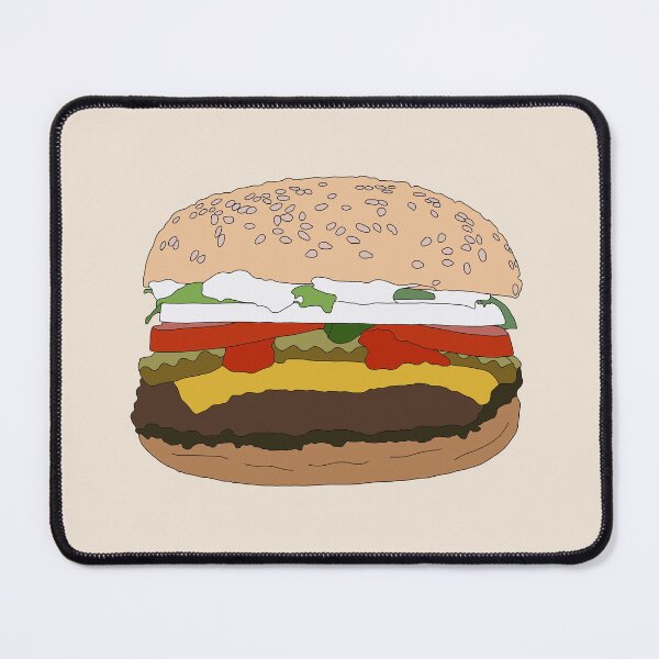 Item preview, Hamburger Chees Tomato Buns Patty Burger Lover designed and sold by Eathusiast.