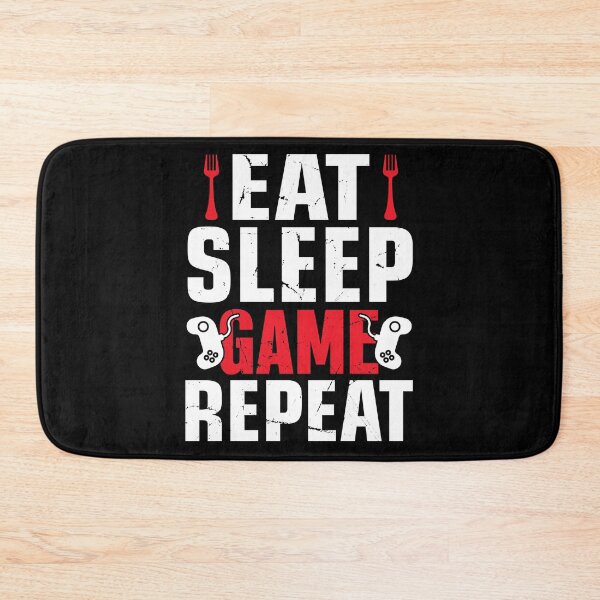 Item preview, Eat Sleep Game Repeat designed and sold by Froyd Wess.