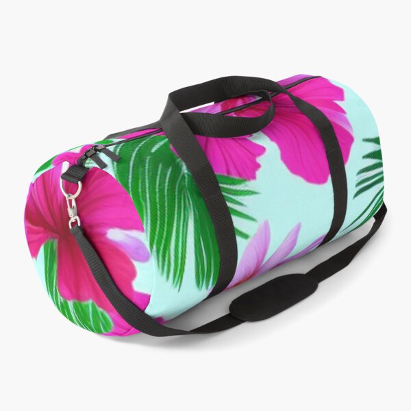 Item preview, Tropical Beach Pink Flower Ocean Spray Green designed and sold by GSquaredDesigns.