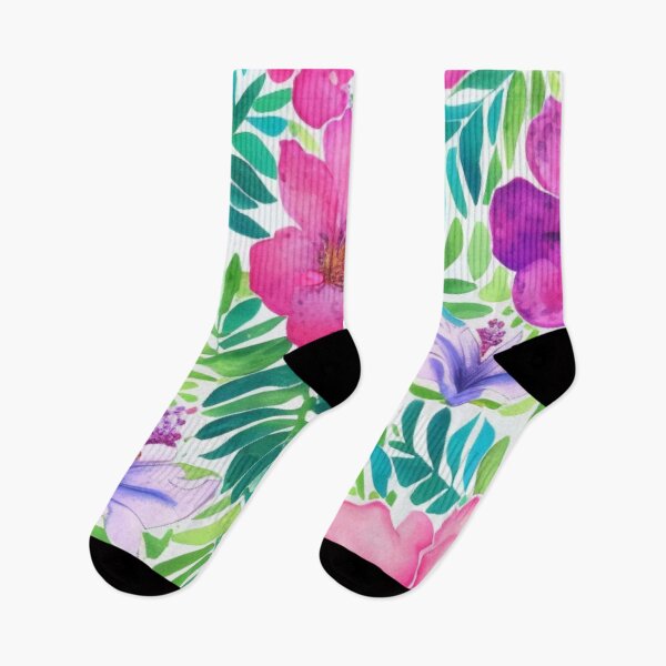 Artikelvorschau, Lebendige Blume Farn Grün Rosa Blume Hell entworfen und verkauft von GSquaredDesigns.