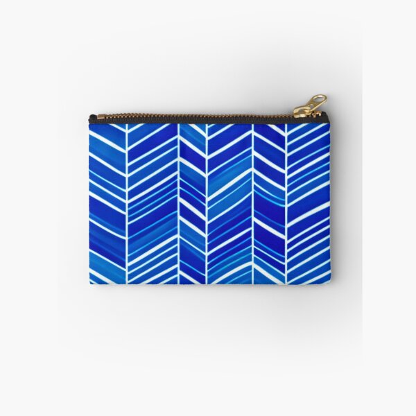 Item preview, Japanese Blue Stripes Illusion Slanted White designed and sold by GSquaredDesigns.