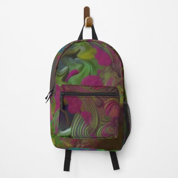 Item preview, Abstract Exotic Floral on Brown designed and sold by calibrit.