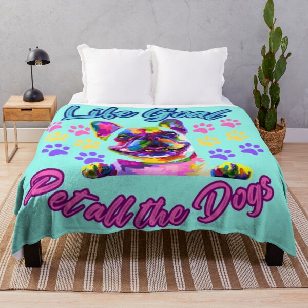 Item preview, Life Goal Pet All The Dogs Quotes designed and sold by PARADISEGLOBE.