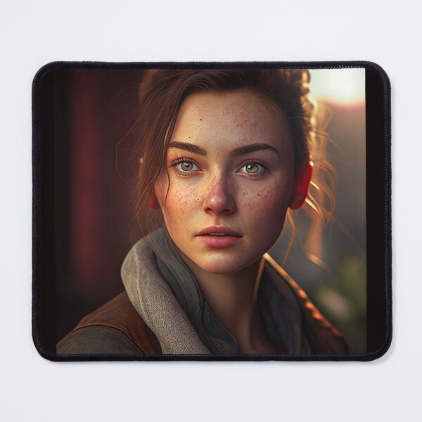 Item preview, Ellie portrait  designed and sold by AiWonderPrints.