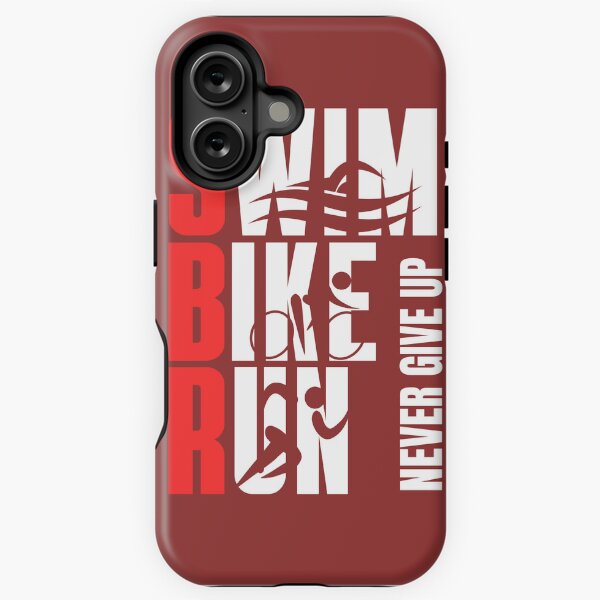Item preview, TRIATHLON IRONMAN NEVER GIVE UP designed and sold by Clarrex.