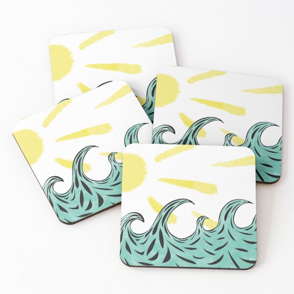 Item preview, A Sunny Sea designed and sold by PricklyPearfect.