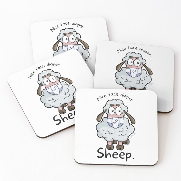 Item preview, Nice Face Diaper designed and sold by HooYooTeeTees.