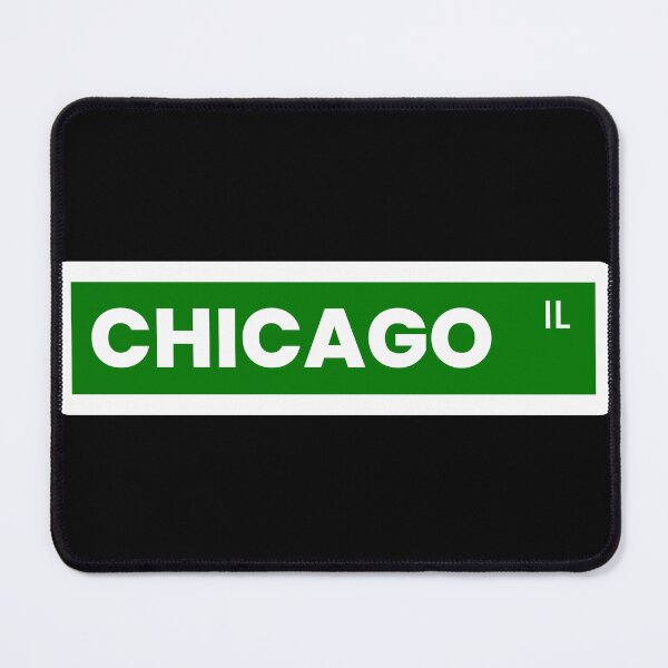 Item preview, Chicago IL Street Sign designed and sold by CollegeThings.