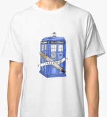 10th Doctor's Tardis, Sonic, and Saying Classic T-Shirt