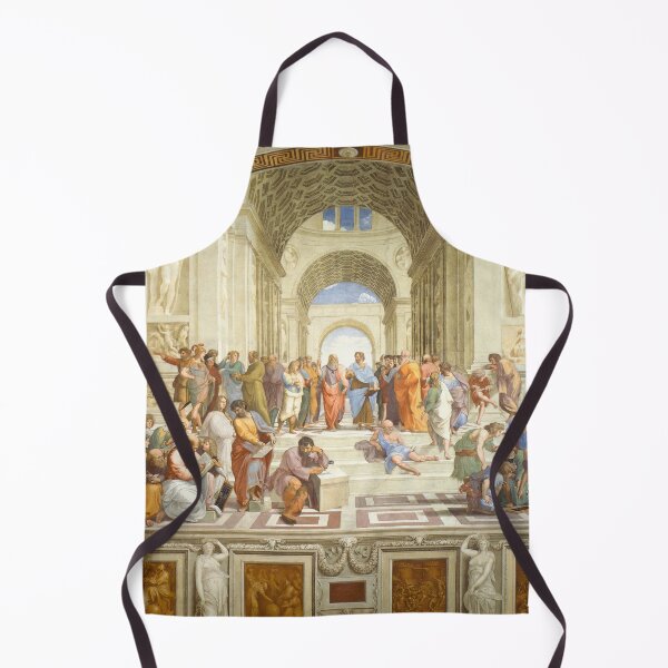 Item preview, Fresco by the Italian Renaissance artist Raphael "The School of Athens" variation designed and sold by CristalleLisa.