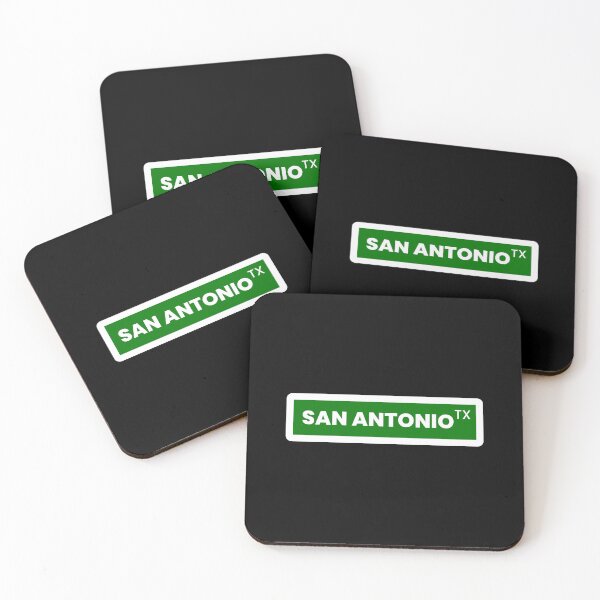 Item preview, San Antonio, TX Street Sign designed and sold by CollegeThings.
